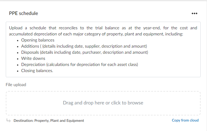 Request for records and documents.