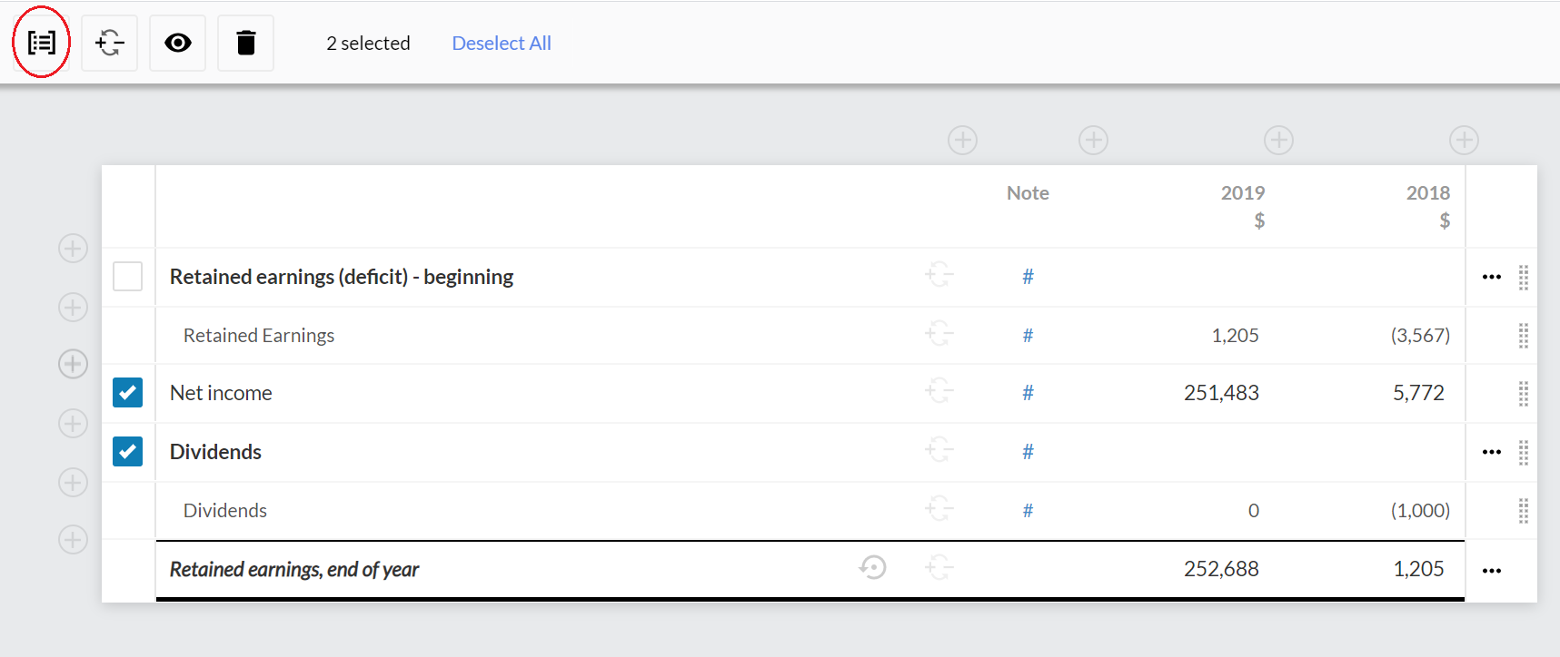 Create custom group by grouping multiple rows.