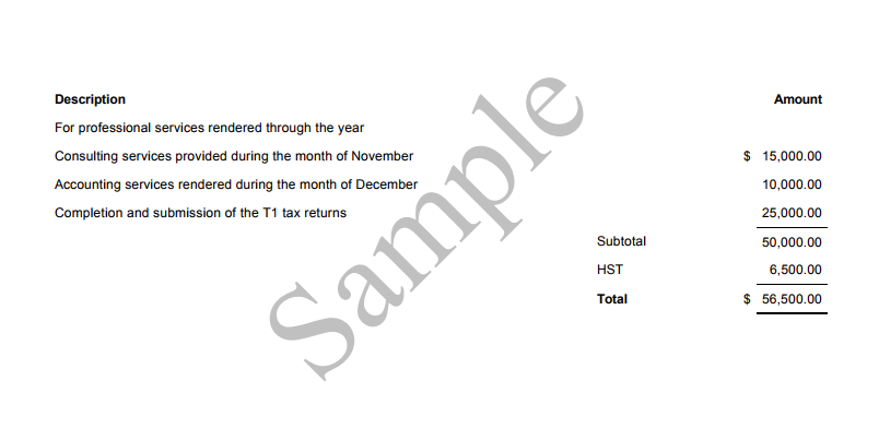 Clarify billing for clients by adding custom line items to your invoices.