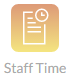 Staff time icon