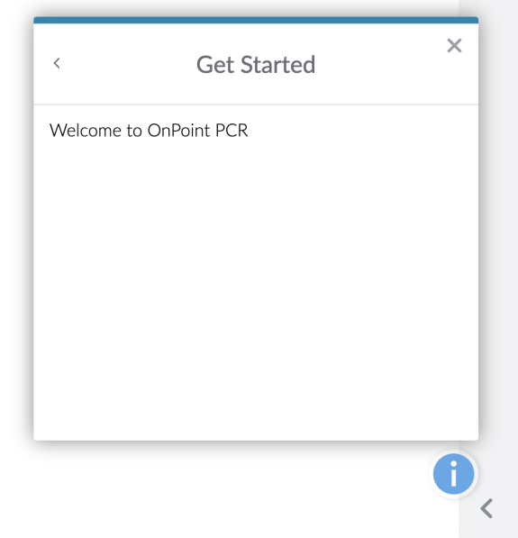The OnPoint PCR interactive resource center. 