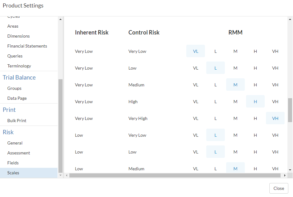 Example of an RMM Mapping setup.