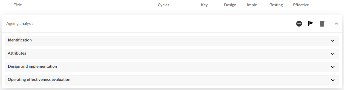 Modifier le rapport de contrôle.