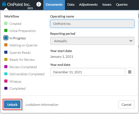 Déverrouiller le fichier. 