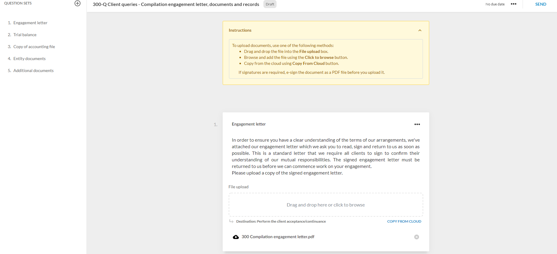 Nouvelle conception des documents d'interrogation.