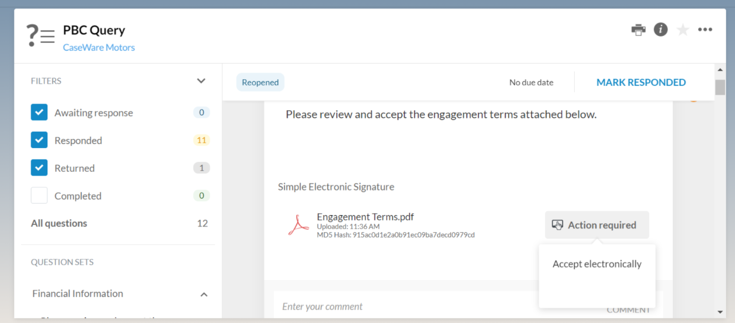 Une simple pression ou un clic sur un bouton suffit pour signer un document ou accepter des conditions.