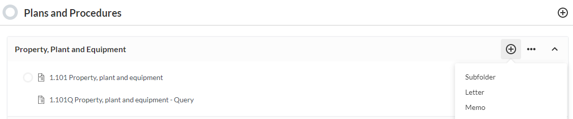 Plannen en procedures.
