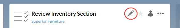 Edit a Task to reassign it