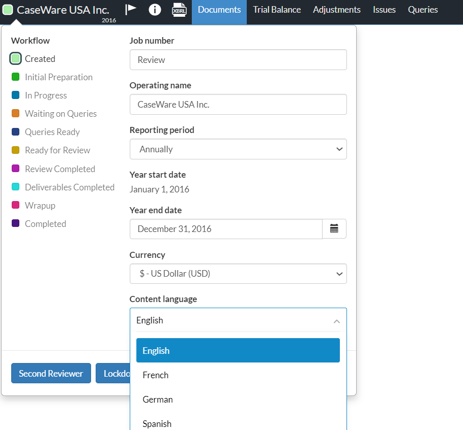 How to switch content language in your template.