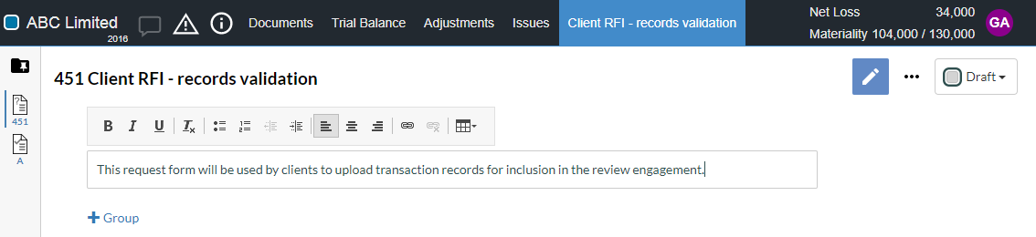 Add guidance to a document